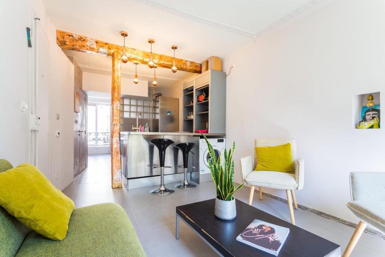 Charming Studio For 2 Near Republique Paris Exterior photo