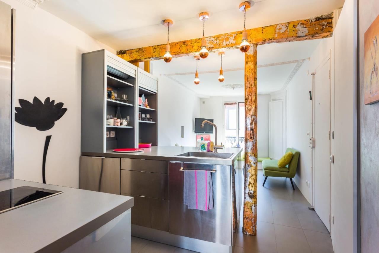 Charming Studio For 2 Near Republique Paris Exterior photo